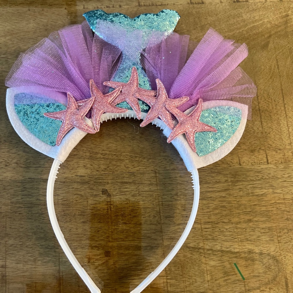 - mermaid style headband
